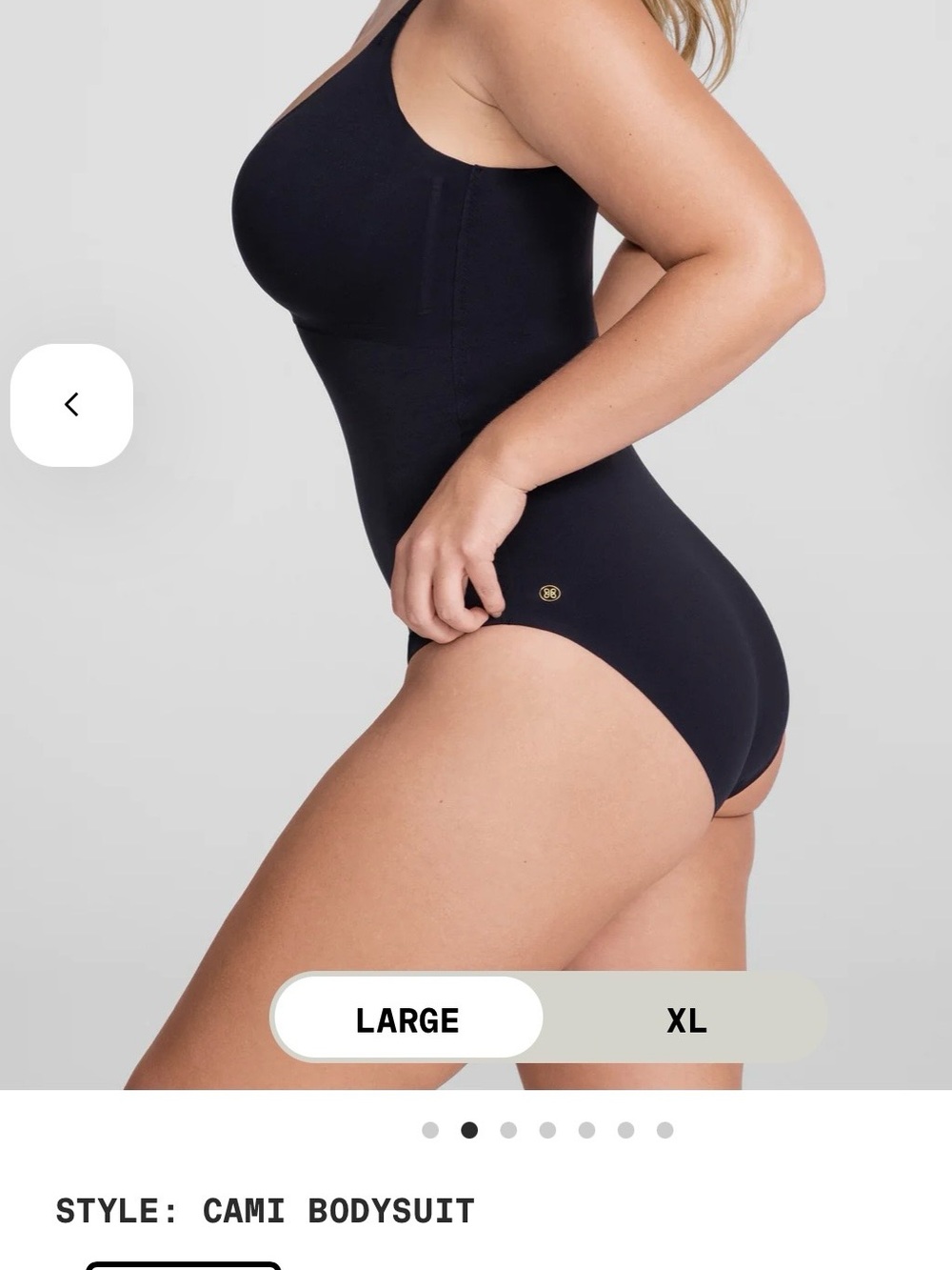 Honeylove “Runway” Cami Bodysuit One-Piece Swimsuit - Black